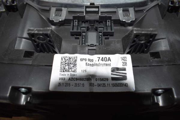 COMPTEUR SEAT IBIZA 4 - Vue 3